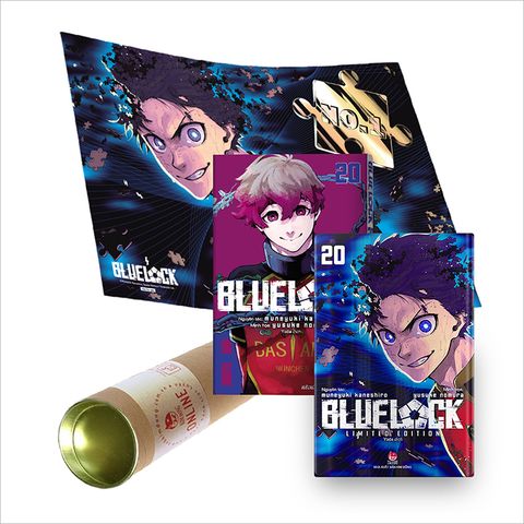 Bluelock - Tập 20 (Bản thường + Bản giới hạn) + Poster kèm ống bảo vệ
