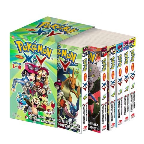 Boxset Pokémon đặc biệt X-Y (6 tập)