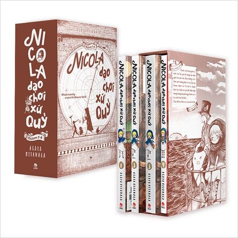 Boxset Nicola dạo chơi xứ quỷ (4 tập) (Tặng Kèm 2 Thẻ Nhân Vật)