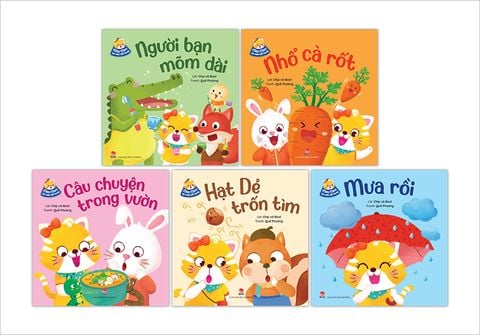 Combo Meo Meo bé mèo tốt bụng (5 quyển)