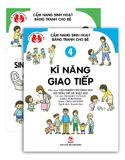 Combo Cẩm nang sinh hoạt bằng tranh cho bé (4 quyển)