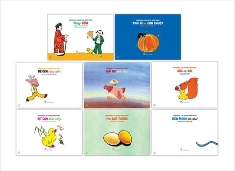 Combo Kamishibai - Kể chuyện bằng tranh (8 quyển)