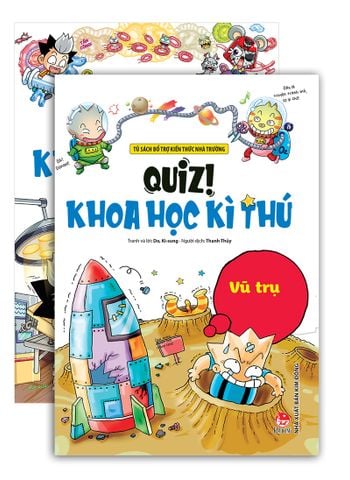 Combo Quiz! Khoa học kì thú (15 quyển)