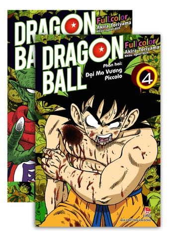 Combo Dragon Ball full color - Phần hai (Tập 1-4)