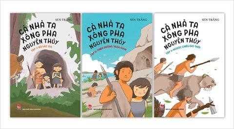 Combo Cả nhà ta xông pha nguyên thủy (3 tập)