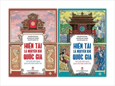 Combo Hiền tài là nguyên khí quốc gia - Trí tuệ Việt Nam qua các bậc hiền tài (2 tập)