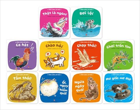 Combo Mình cùng làm nhé (10 quyển)