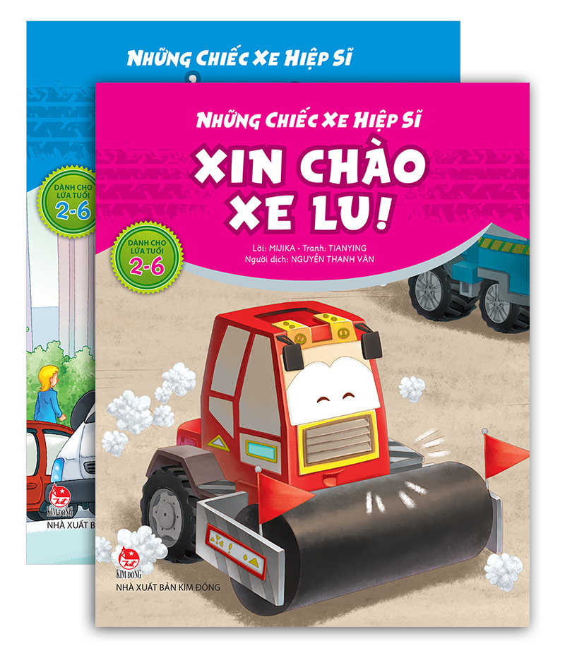 Combo Những Chiếc Xe Hiệp Sĩ (8 Quyển)
