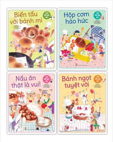 Combo Siêu đầu bếp nhí (4 quyển)