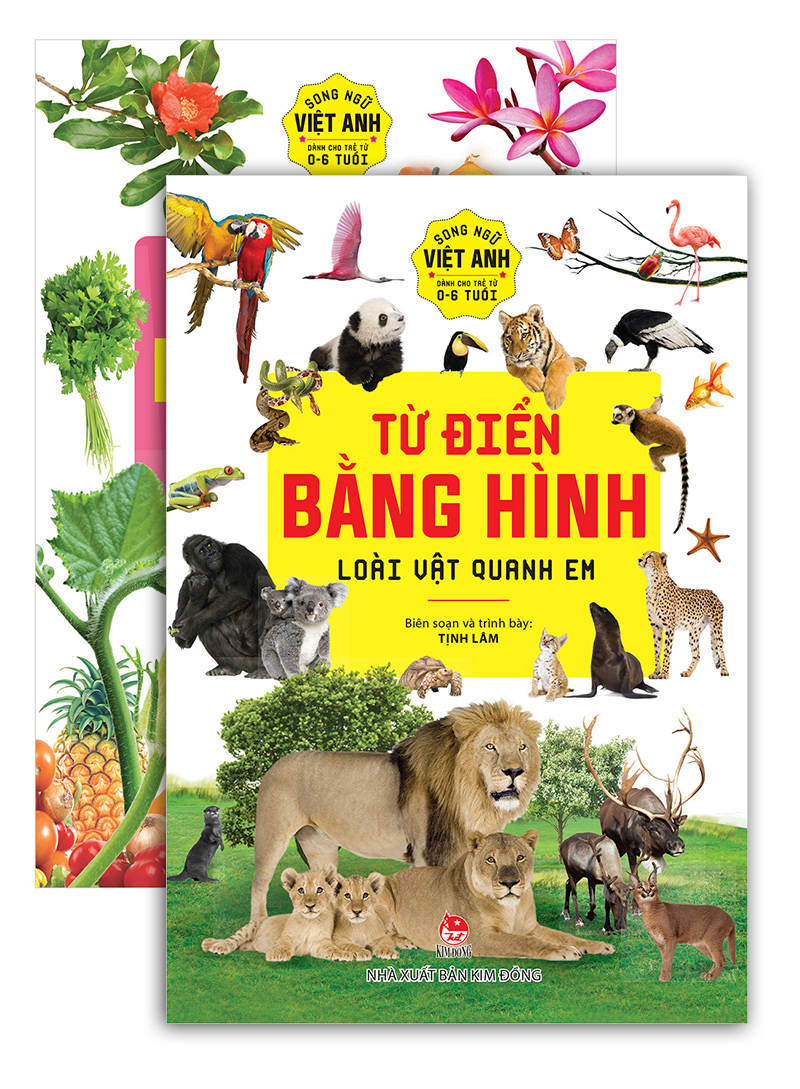 Combo Từ Điển Bằng Hình - Song Ngữ Việt - Anh (2 Quyển)