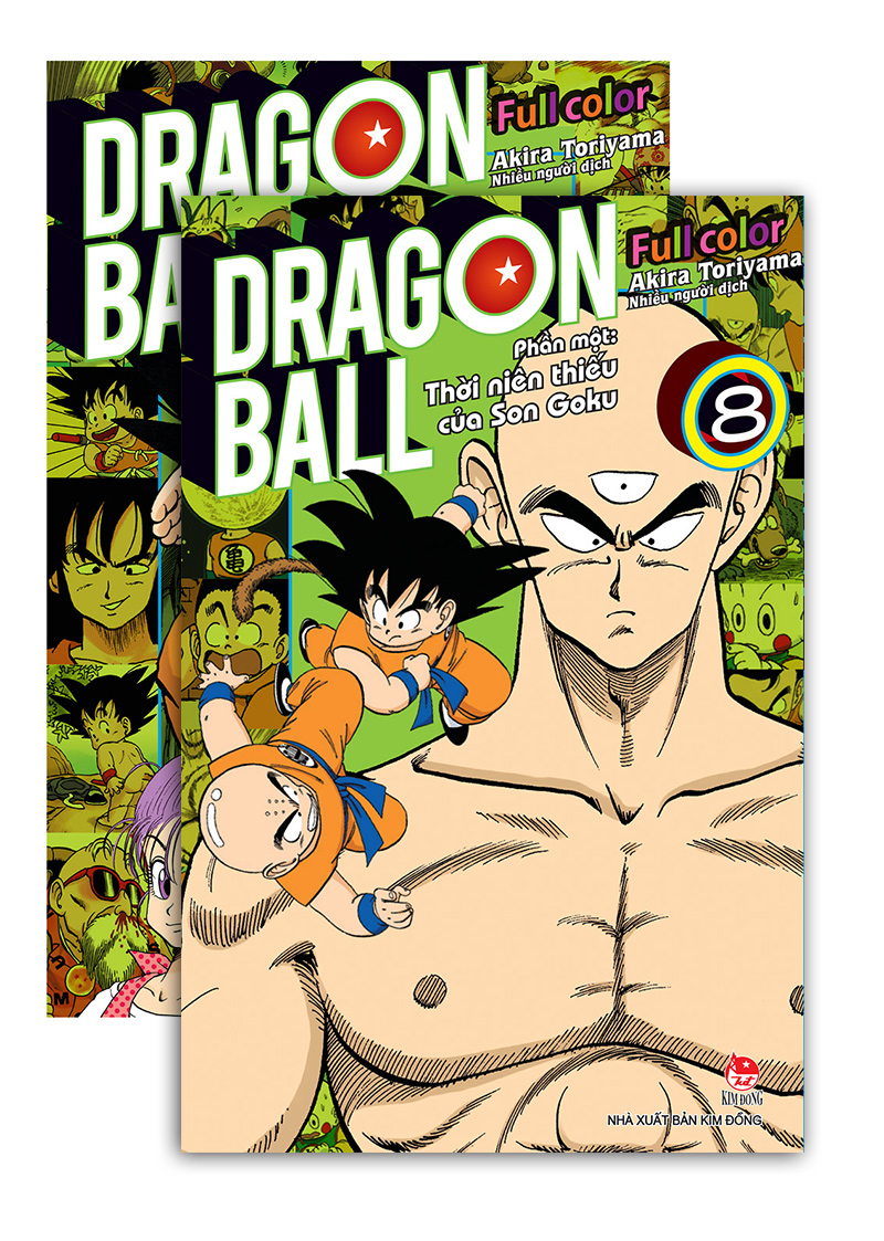 Combo Dragon Ball Full Color - Phần Một (Tập 1 - 8)