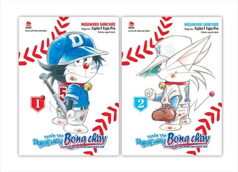 ComboTuyển tập Doraemon bóng chày - Truyền kì về bóng chày siêu cấp (2 tập)