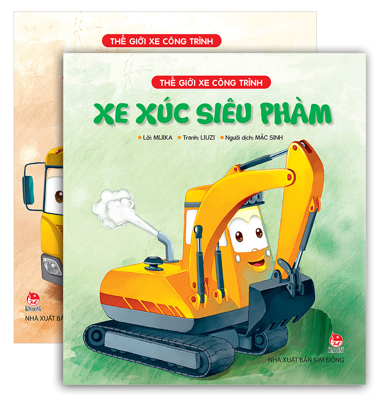 Combo Thế Giới Xe Công Trình (6 Quyển)