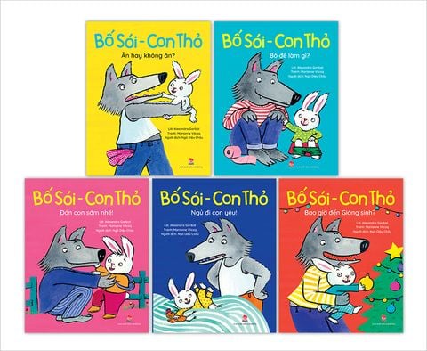 Combo Bố Sói - Con Thỏ (5 quyển)
