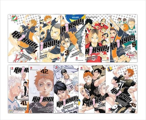 Combo Haikyu!! (45 tập)