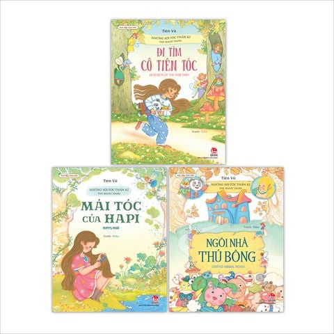 Combo Vun đắp tâm hồn - Những sợi tóc thần kì (3 quyển)