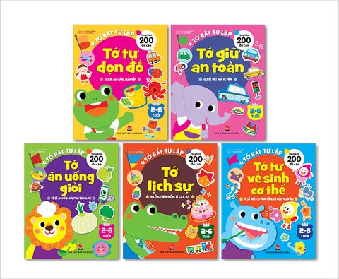 Combo Tớ rất tự lập (5 quyển)