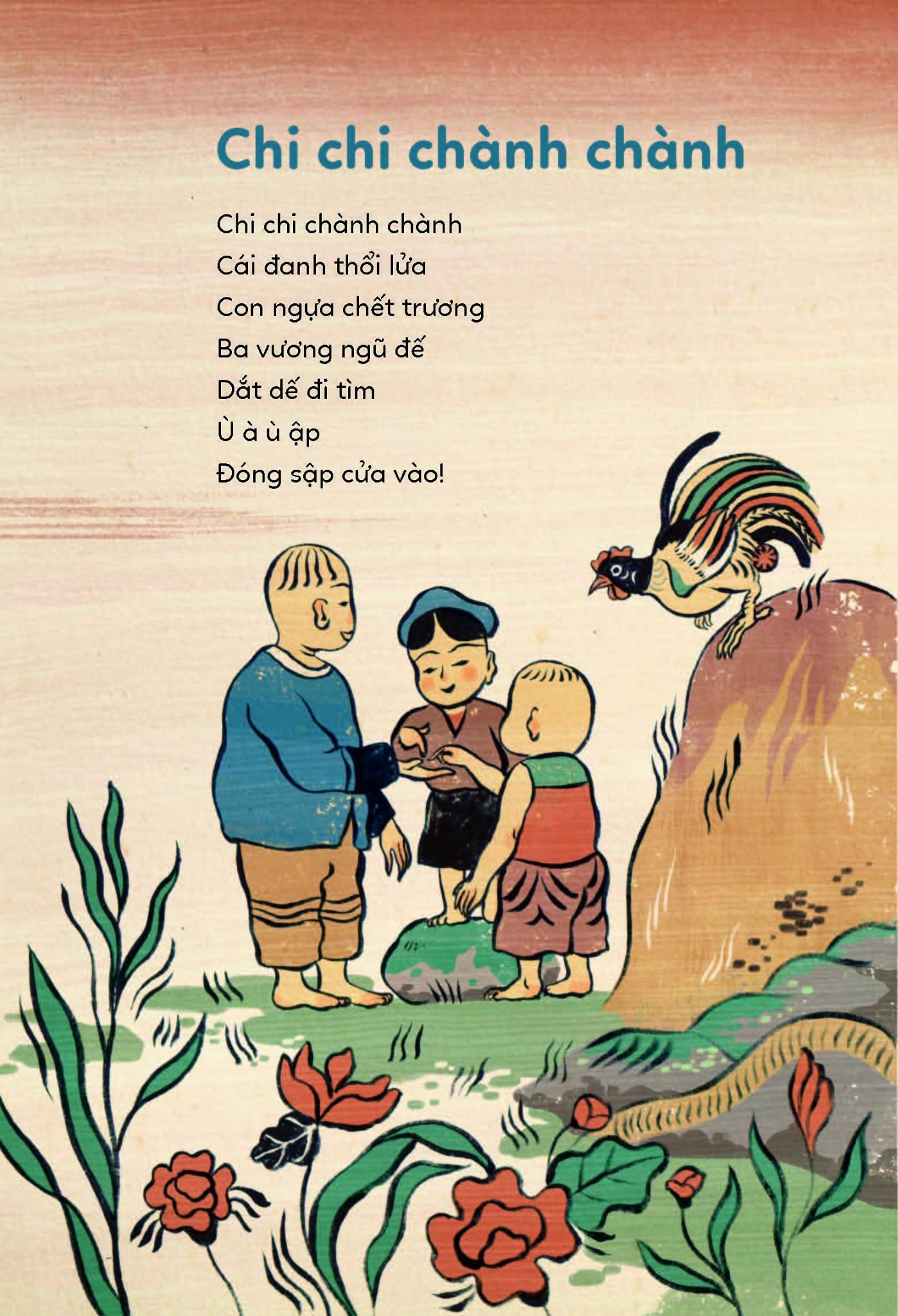 Đồng dao cho bé - Chi chi chành chành - Trò chơi dân dã – Nhà xuất bản ...