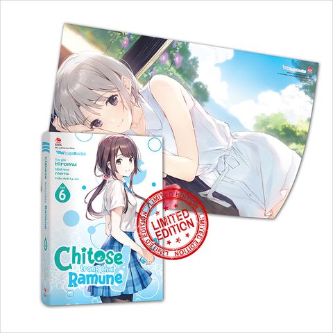 Chitose trong chai Ramune - Tập 6 - Bản giới hạn (Tặng 01 Bìa Áo Limited + 01 Postcard Có Chân Đế) + Poster