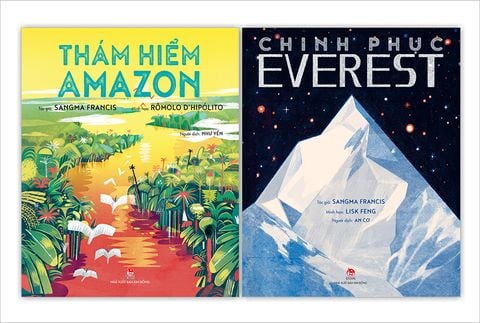 Combo Combo Chinh phục Everest + Thám hiểm Amazon (2 quyển)