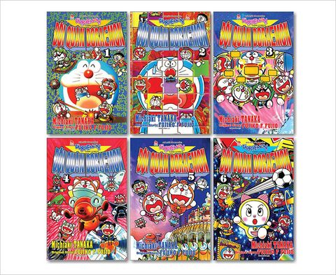 Combo Đội quân Doraemon (6 tập)