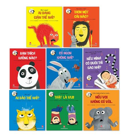 Combo Những đứa trẻ tò mò - Wondrous children (8 quyển)