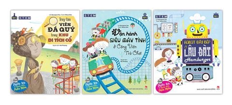 Combo Phiêu lưu ở vương quốc Phần Mềm (3 quyển)
