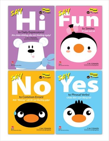 Combo Say cool to English (4 quyển)