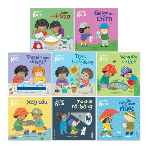 Combo Thí nghiệm vui cùng Rosa (8 quyển)