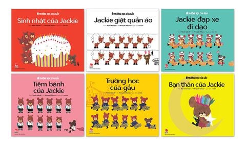Combo Trường học của gấu (6 quyển)