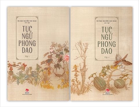 Combo Tục ngữ phong dao (2 quyển)