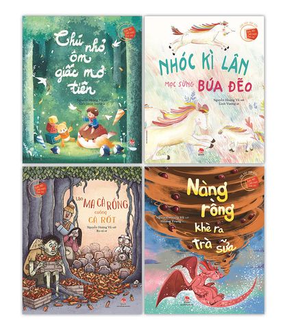 Combo Vun đắp tâm hồn - Khác biệt mới tuyệt làm sao (4 quyển)
