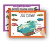 Sách tô màu - Thế giới rô bốt và xe cộ (6 quyển)