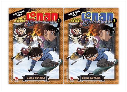 Combo Thám tử lừng danh Conan - 15 phút trầm mặc (2 tập)