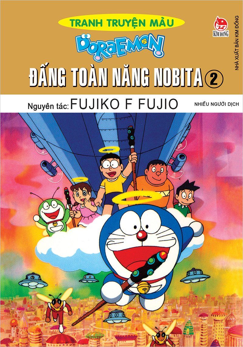 Doraemon tranh truyện màu  Đấng toàn năng Nobita  Tập 2 2019  Nhà xuất  bản Kim Đồng