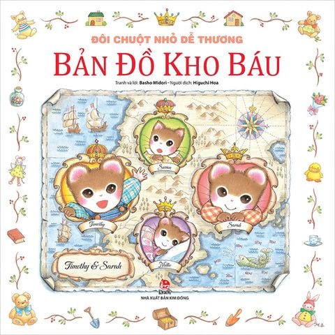 Đôi chuột nhỏ dễ thương - Bản đồ kho báu