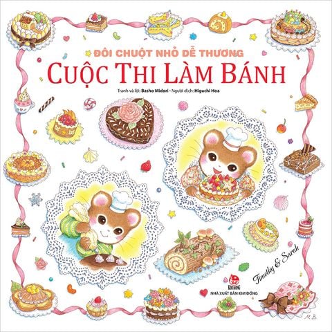 Đôi chuột nhỏ dễ thương - Cuộc thi làm bánh