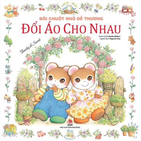 Đôi chuột nhỏ dễ thương - Đổi áo cho nhau