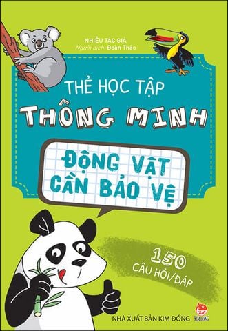 Thẻ học tập thông minh - Động vật cần bảo vệ