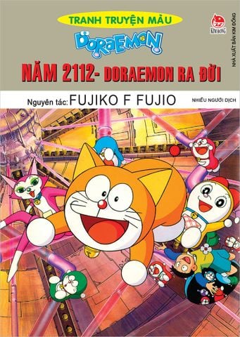 Doraemon tranh truyện màu - Năm 2112 Doraemon ra đời