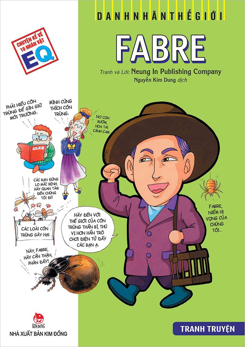 Danh nhân thế giới Fabre Nhà xuất bản Kim Đồng