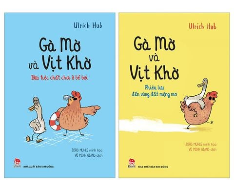 Combo Gà Mờ và Vịt Khờ (2 quyển)