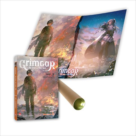 Grimgar - Ảo ảnh và tro tàn - Tập 15 (Tặng Bookmark) + Poster kèm ống bảo vệ