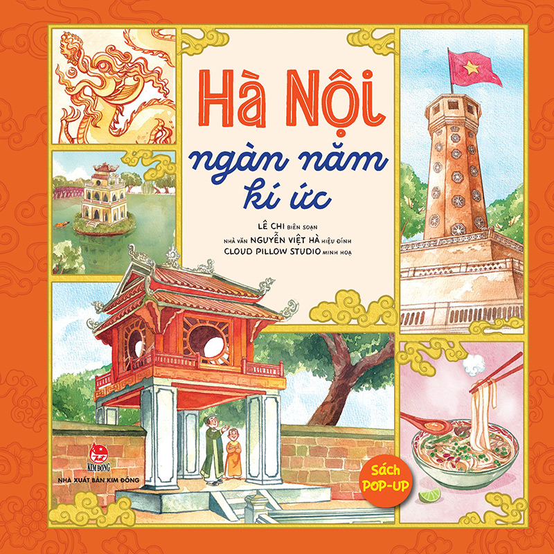 Hà Nội ngàn năm kí ức - Sách Pop-up