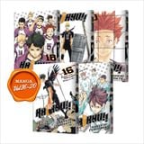 Boxset 02 - Haikyu!! Premium (Tập 16 – Tập 30) (Tặng kèm 02 Set Bookmark PVC)