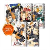 Boxset 01 - Haikyu!! Premium (Tập 1 – Tập 15) (Tặng Kèm 01 Bìa Áo Hiệu Ứng UV Và 01 Bìa Áo Hiệu Ứng Metalize)