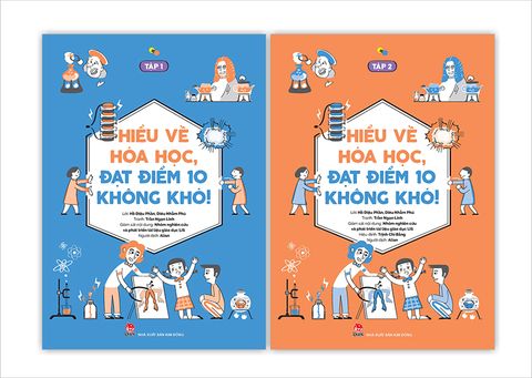 Combo Hiểu về hóa học, đạt điểm 10 không khó (2 tập)
