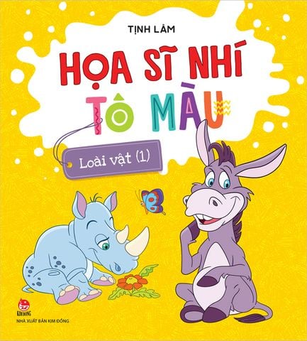 Họa sĩ nhí tô màu - Loài vật (1)