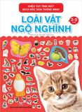 Khéo tay tinh mắt - Sách bóc dán thông minh - Loài vật ngộ nghĩnh
