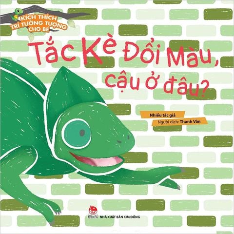 Kích thích trí tưởng tượng cho bé - Tắc kè đổi màu , cậu ở đâu ?